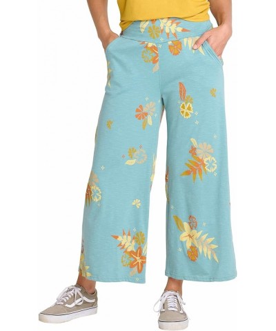 Chaka Wide Leg Pant - Women's Mineral Lg Floral Print $38.99 Activewear