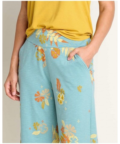 Chaka Wide Leg Pant - Women's Mineral Lg Floral Print $38.99 Activewear