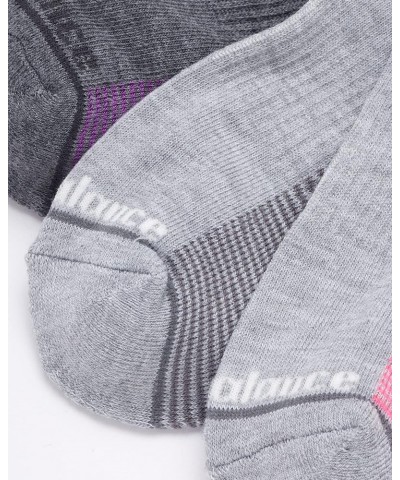 Women’s Athletic Socks - Cushioned Quarter Cut Ankle Socks (6 Pack) Grey Multi 4-10 $13.16 Activewear