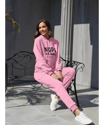 Sweat Suit for Women 2 Piece Set Print Long Sleeve Hoodie Pullover Bodycon Jogger Sweatpants Tracksuit Outfit Pink $22.95 Act...