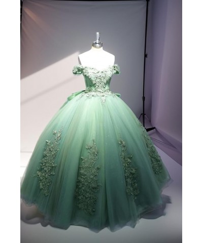 Off Shoulder Quinceanera Dresses Ball Gown Sparkly Lace Appliques Sweet 15 16 Dresses Prom Party Gowns for Teens XY101 Royal ...