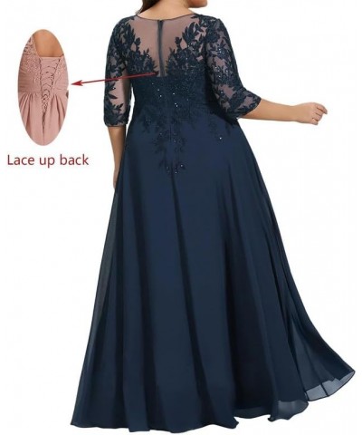 Mother of The Bride Dresses Lace A-line V-Neck Floor-Length Chiffon Mother of The Bride Dress Sequins Formal Evening Gowns Ba...