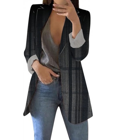 Blazer Jackets for Women Plus Size,Womens Casual Blazers Open Front Long Sleeve Lapel Collar Work Office Jacket,Blazers Y37bl...