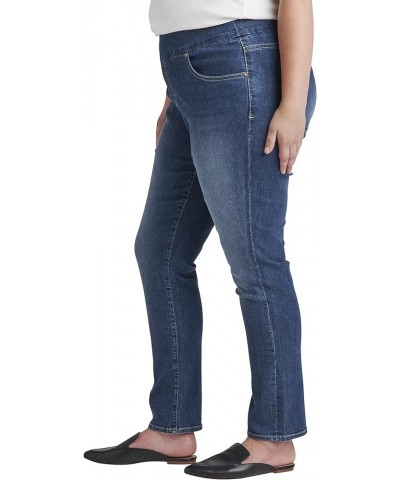 Women's Plus Size Nora Mid Rise Skinny Pull-on Jeans Durango $33.57 Jeans