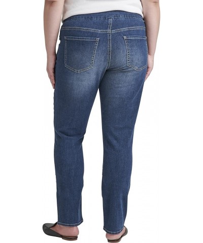 Women's Plus Size Nora Mid Rise Skinny Pull-on Jeans Durango $33.57 Jeans