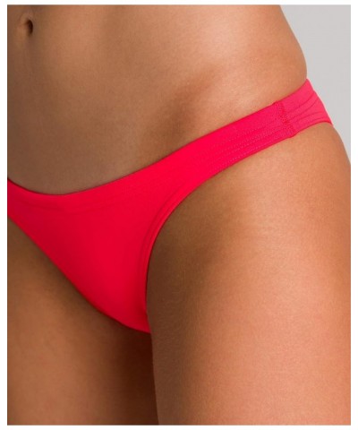 Women's Standard Rulebreaker Free Brief Bikini Bottoms Athletic Sport Swimsuit Fluorescent Red $11.16 Swimsuits