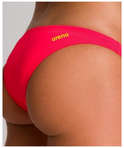 Women's Standard Rulebreaker Free Brief Bikini Bottoms Athletic Sport Swimsuit Fluorescent Red $11.16 Swimsuits