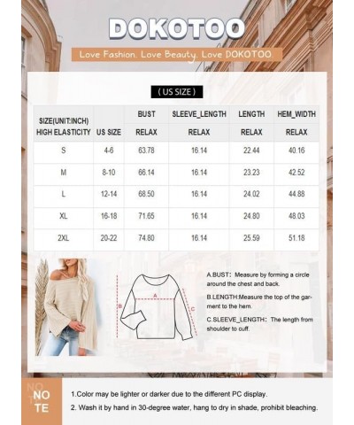 Womens 2023 Fall Crewneck Batwing Sleeve Casual One Shoulder Tops Ribbed Knit Pullover Sweaters Pink $13.74 Sweaters