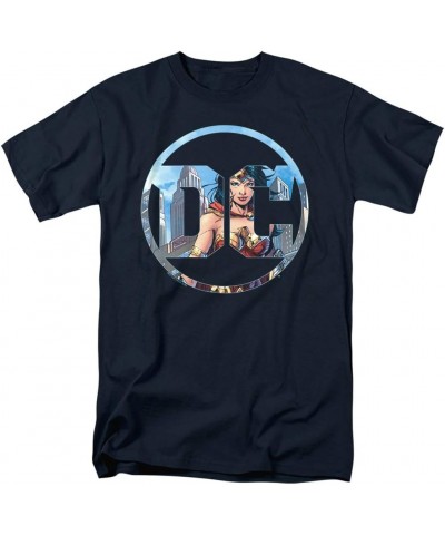 Classic Wonder Woman Logo T Shirt & Stickers Navy $12.17 Activewear