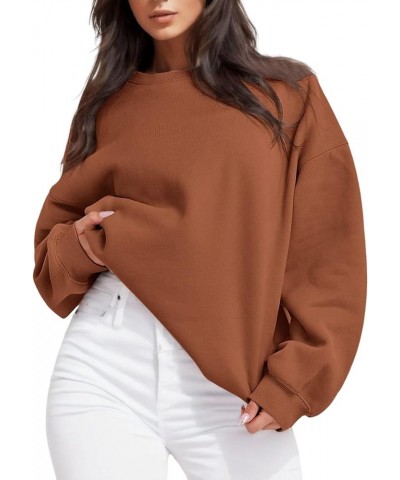 Womens Oversized Sweatshirts 2023 Crewneck Pullover Tops Side Split Fall Fashion 2023 2023 Fall Casual Clothes 3228-adiemd-f-...