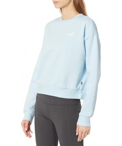 Women's Essentials Logo Fleece Crew Icy Blue $20.22 Others