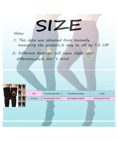 Fleece Lined Leggings for Women Thermal Leggings Pants Winter Warm Thick Tights Stretchy Seamless Z1-navy $5.66 Underwear