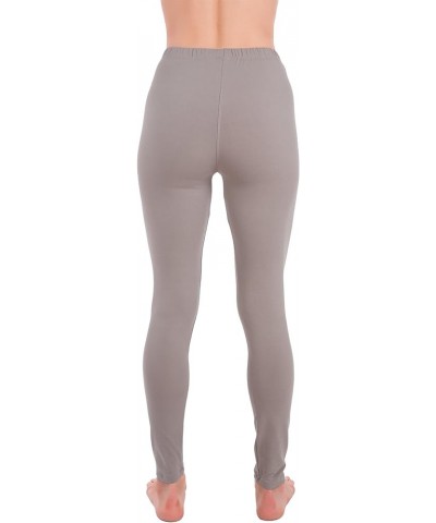 Premium Ultra Soft High Rise Waist Full Length Regular and Plus Size Leggings Lt.grey $21.56 Others