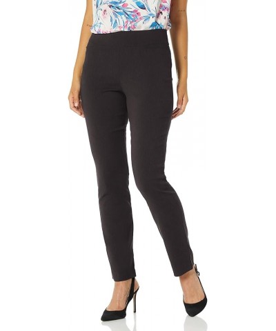 Women's Easy Pull on Pant with Welt Pockets True Black $15.53 Pants