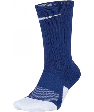 Dry Elite 1.5 Crew Basketball Socks (1 Pair) Game Royal/White/White $15.00 Activewear