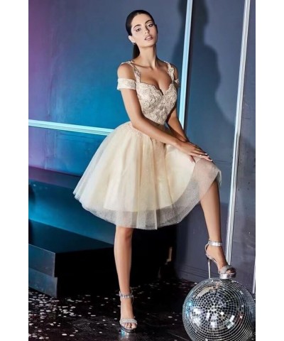 Short Homecoming Dresses for Teens Lace Appliques Tulle Prom Dress for Women Mini Cocktail Dress Teal $25.01 Dresses