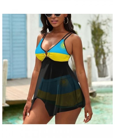 Bikini Swimsuit for Women Flag of Grenada Sexy Thong Bikini Swimsuits Fashion Swimwear XXL X-Large Style-3 $20.52 Swimsuits