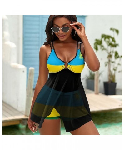 Bikini Swimsuit for Women Flag of Grenada Sexy Thong Bikini Swimsuits Fashion Swimwear XXL X-Large Style-3 $20.52 Swimsuits