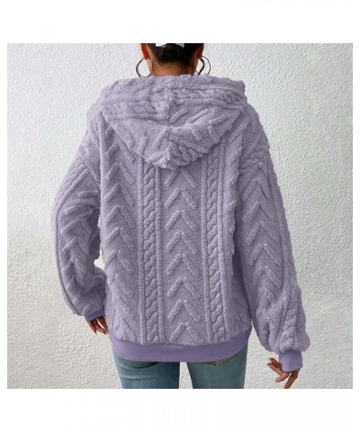 trendy hoodies for women valentines sweatshirt winter plus size work clothing for women lightweight sweater Purple 3 $11.72 H...