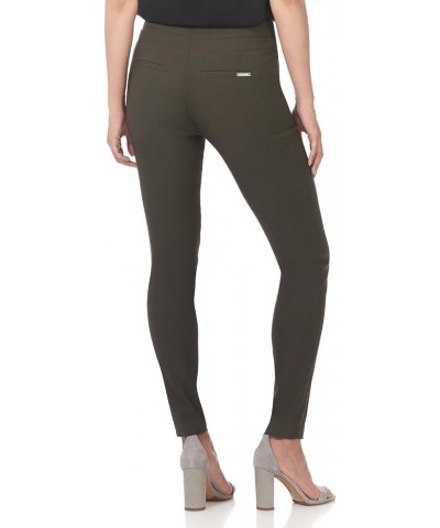 Women's Ease into Comfort Modern Stretch Skinny Pant with Tummy Control Olive $25.49 Suits