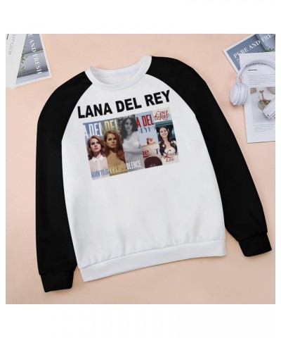 Vintage Sweatshirt Women Crew Neck Hoodie Funny Graphic Raglan Sweater Casual Pullover Top Classic Baseball Tshirt Style1 $13...