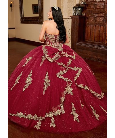 Lace Applique Quinceanera Dresses Ball Gown Tulle Sweet 15 16 Dress Wisteria $47.25 Dresses