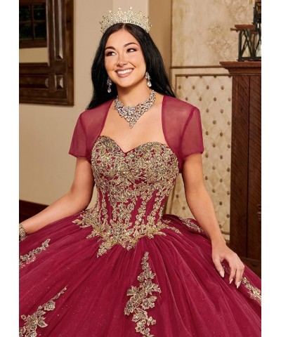 Lace Applique Quinceanera Dresses Ball Gown Tulle Sweet 15 16 Dress Wisteria $47.25 Dresses