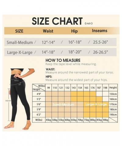 Fleece Lined Leggings Women Tummy Control High Waisted Workout Winter Warm Soft Yoga Pants Small-Medium Nude $11.19 Activewear