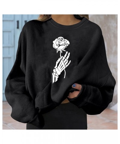 Hoodies for Teen Girls 14-16 Aesthetic Fashion Women's Warm Sweatshirt Casual Long Sleeve O Neck Soft Love Z101-black $10.25 ...