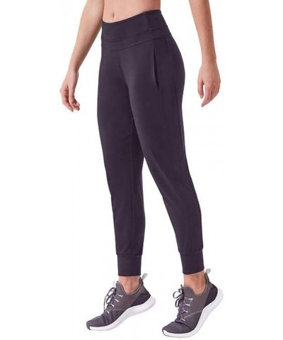 MPG Ladies Cozy Knit Jogger Side Pockets Moisture Wicking Charcoal $20.99 Pants