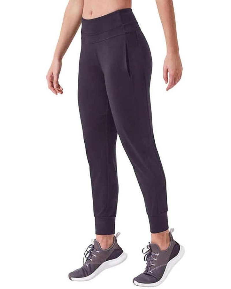 MPG Ladies Cozy Knit Jogger Side Pockets Moisture Wicking Charcoal $20.99 Pants