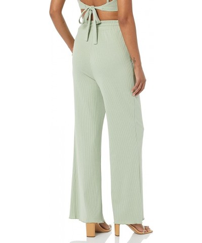 Women's Plus Size Mila Wide Leg Pant Desert Sage $15.02 Pants