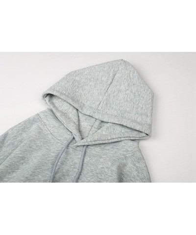 Graphic Hoodies Cute Goth Fall Winter Spring Hooded Sweatshirts Cotton Clothes Khaki $10.25 Hoodies & Sweatshirts