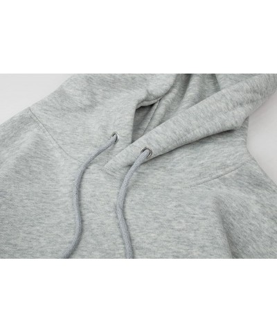 Graphic Hoodies Cute Goth Fall Winter Spring Hooded Sweatshirts Cotton Clothes Khaki $10.25 Hoodies & Sweatshirts