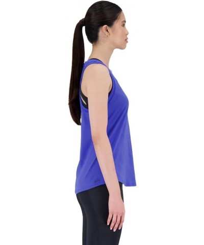 Women's Q Speed Jacquard Tank Top 22 Marine Blue $20.47 Activewear