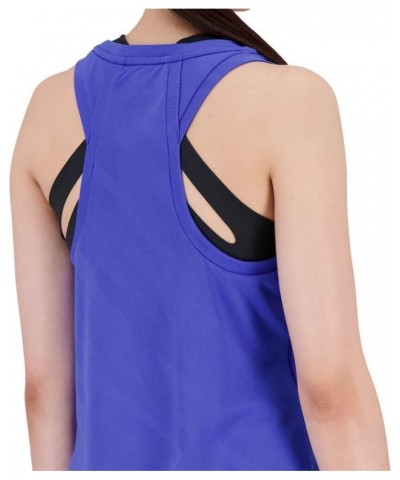 Women's Q Speed Jacquard Tank Top 22 Marine Blue $20.47 Activewear