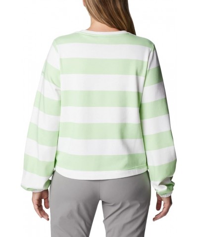 Women's Trek Seasonal Ft Graphic Crew Key West/Rugby Stripe $15.25 Jackets