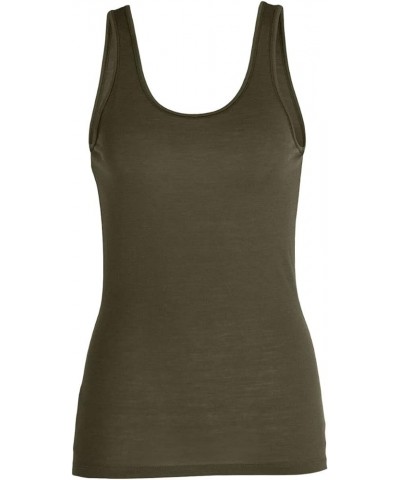 Icebreaker Siren Merino Tank Top Loden Large $26.06 Activewear