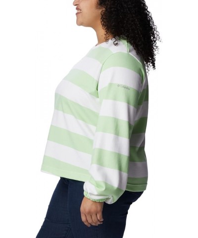 Women's Trek Seasonal Ft Graphic Crew Key West/Rugby Stripe $15.25 Jackets