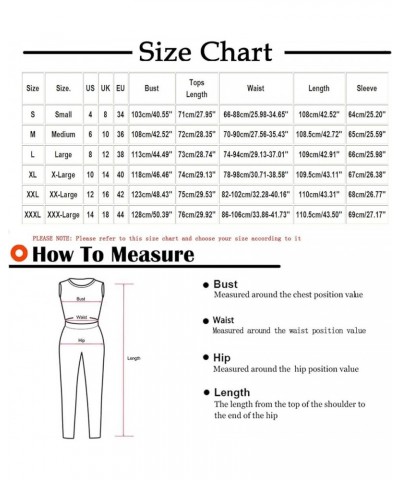 Two Piece Outfits for Women Dressy Short/Long Sleeve Cotton Linen Tops Plus Size Wide Long Leg Pants Tracksuits 05long Sleeve...