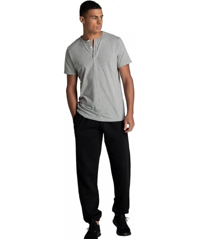 Eversoft Fleece Elastic Bottom Sweatpants with Pockets, Relaxed Fit, Moisture Wicking, Breathable Black Ink $19.87 Sweatpants