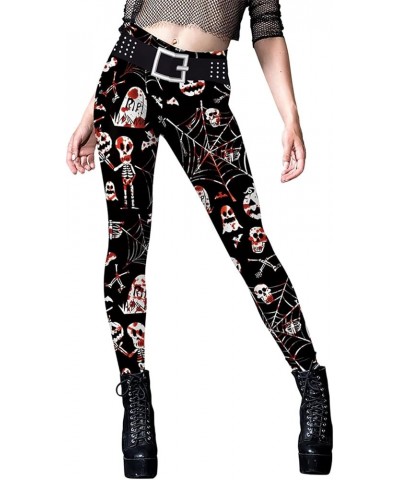 Women's Digital Print Pants Stretchy Ankle Elastic Tights Leggings Pattern 230-1086 $14.74 Pants