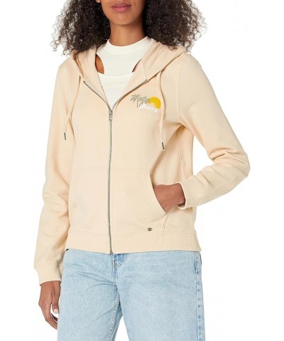 Women's Evening Hike Zip Up Hoodie Tapioca 233 $19.52 Activewear