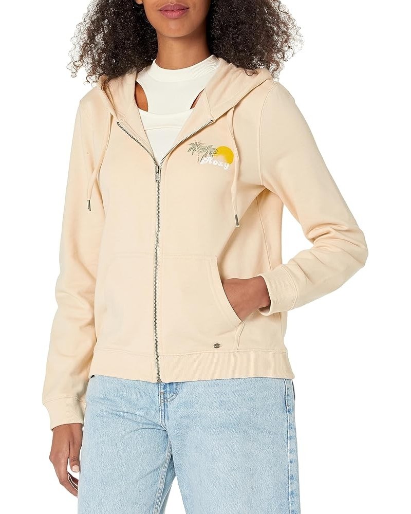 Women's Evening Hike Zip Up Hoodie Tapioca 233 $19.52 Activewear