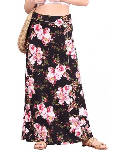 Womens Long Maxi Skirt - Made in USA Long Skirts for Women Trendy - Casual Convertible Sundress Plus Size Maxi Skirt Dt13 $16...