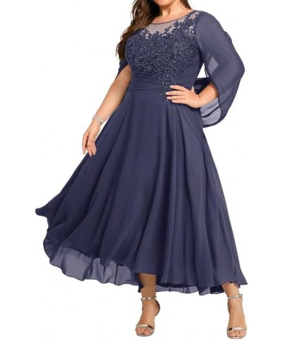 Plus Size Lace Mother of The Bride Dresses Cape Mother of The Bride Dress Black $38.71 Dresses