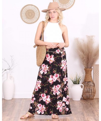 Womens Long Maxi Skirt - Made in USA Long Skirts for Women Trendy - Casual Convertible Sundress Plus Size Maxi Skirt Dt13 $16...