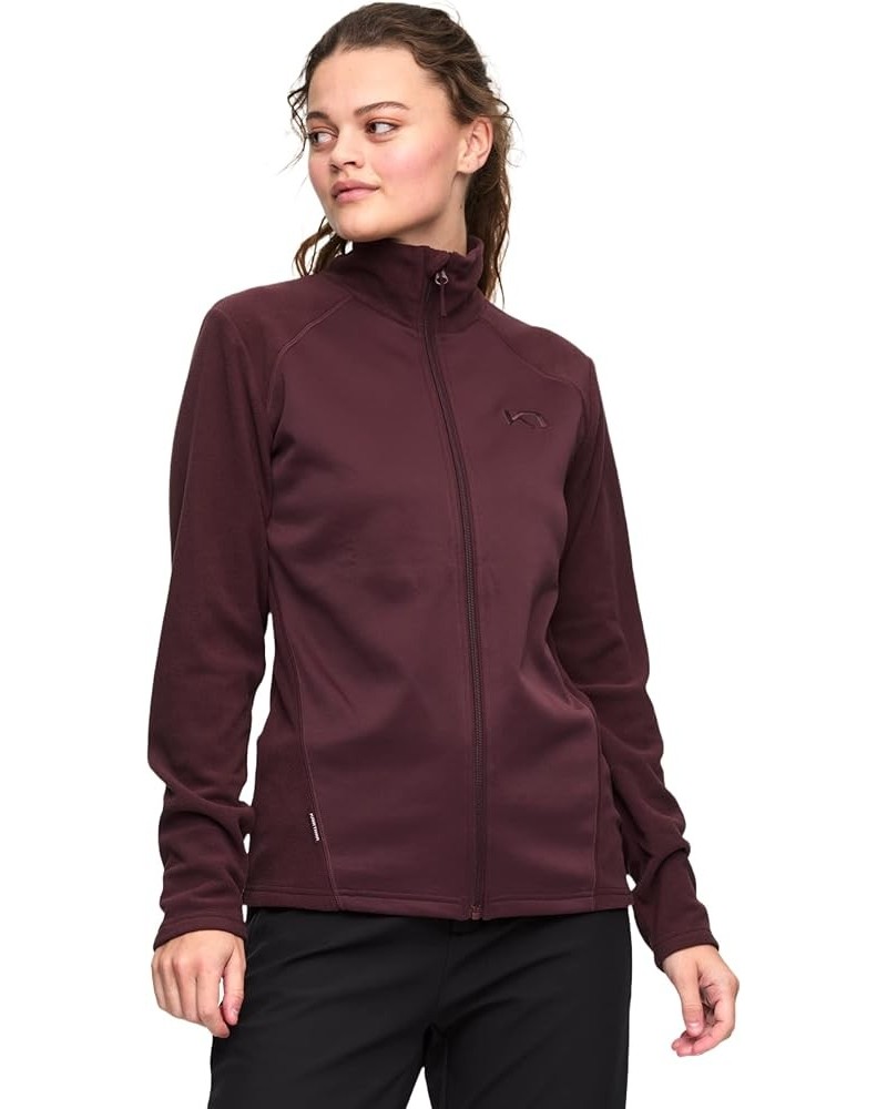 Women's Kari Full Zip Fleece Jacket, Lightweight Soft Fleece Jacket, Women's Midlayer Top Syrup $13.50 Jackets