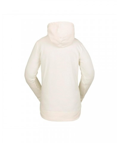 Women's Tower Hooded Fleece Sweatshirt Moonbeam S4 $35.38 Jackets