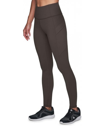 Women's Super Soft Cargo Hiking Gym Full Length Legging with Pockets Peached Espresso $20.09 Activewear